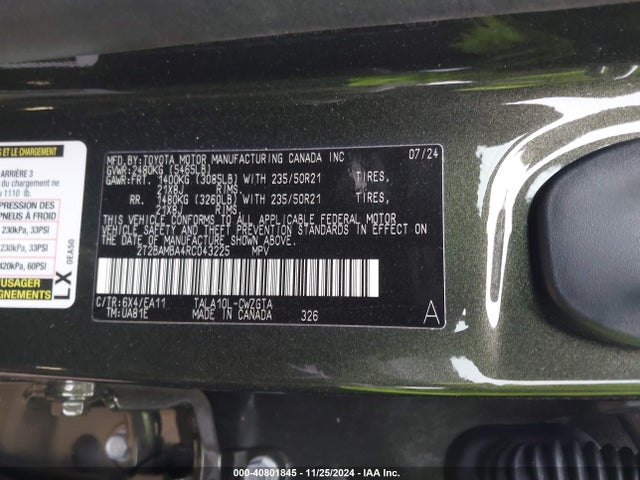 Lexus Rx 350 Premium 2024 2T2BAMBA4RC043225 Image 9