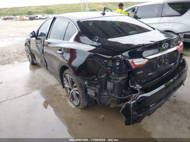 JN1EV7CR7NM342087 Infiniti Q50 Sensory Awd