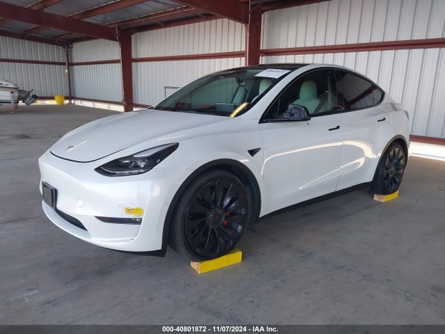 2022 TESLA MODEL Y 7SAYGDEF5NF410193 Photo 1