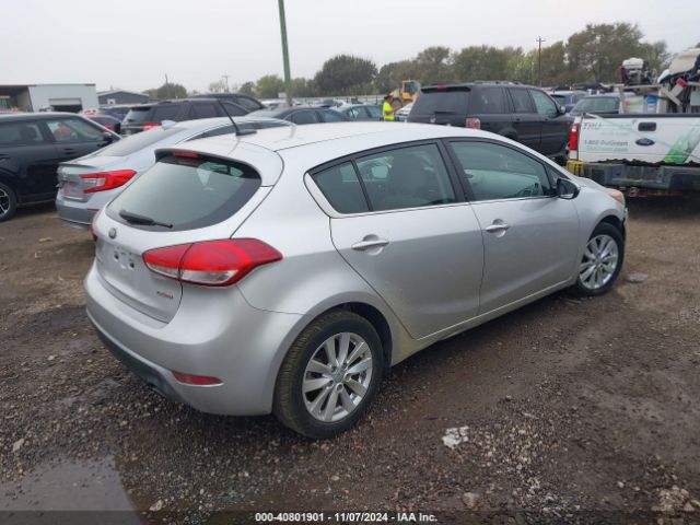 KNAFX5A8XE5231826 KIA FORTE EX