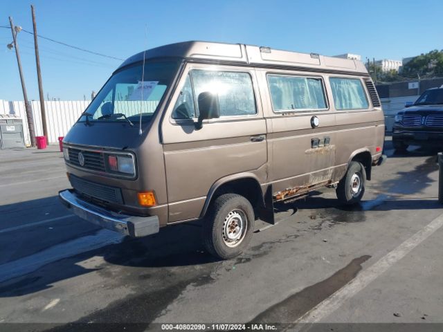 1986 VOLKSWAGEN VANAGON WV2ZB0257GG088137 Photo 1
