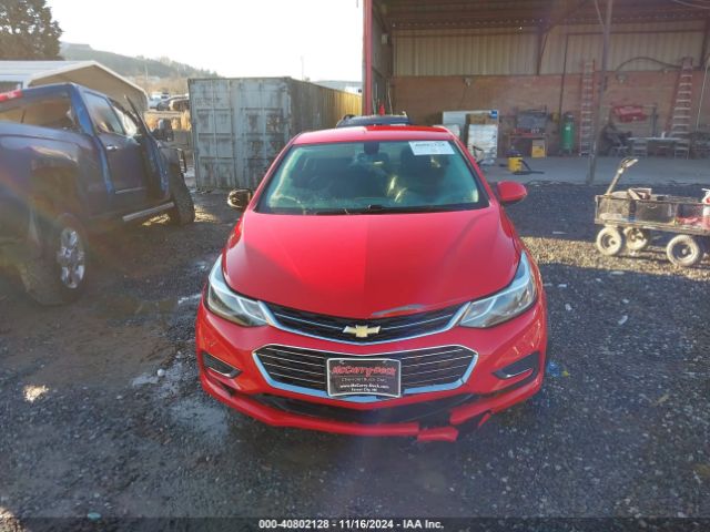 3G1BF6SMXHS604369 Chevrolet Cruze Premier Auto