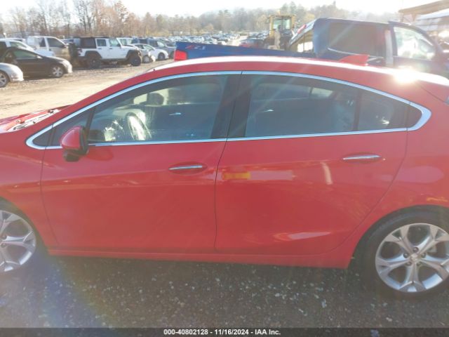 3G1BF6SMXHS604369 Chevrolet Cruze Premier Auto