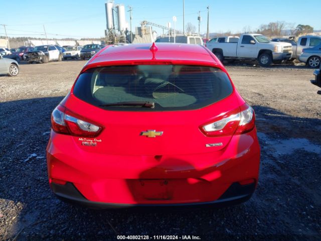 3G1BF6SMXHS604369 Chevrolet Cruze Premier Auto