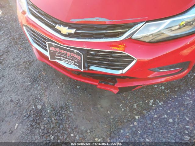 3G1BF6SMXHS604369 Chevrolet Cruze Premier Auto