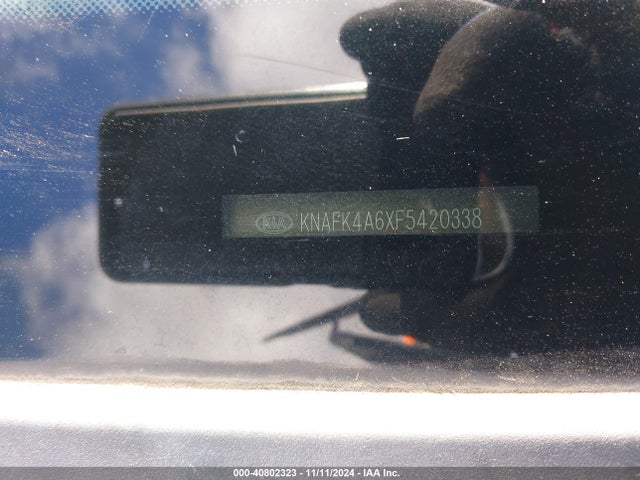 KIA FORTE LX 2015 KNAFK4A6XF5420338 Image 9
