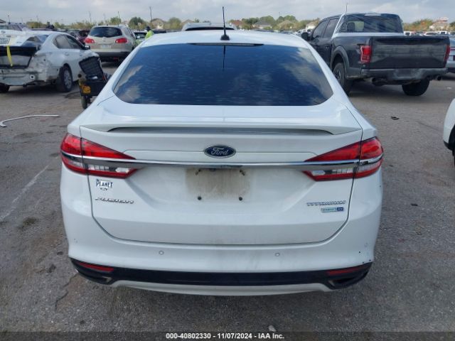 3FA6P0D94JR139117 Ford Fusion Titanium