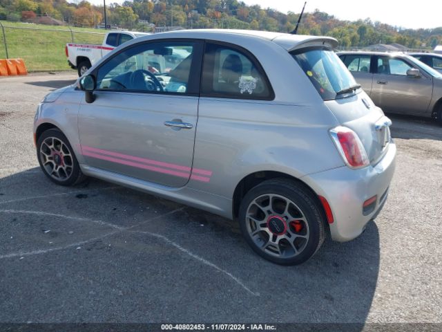 2012 FIAT 500 3C3CFFBR9CT164952 Photo 2