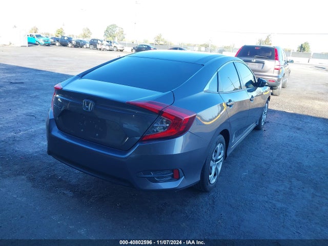 Honda Civic Lx 2018 19XFC2F51JE203343 Image 4