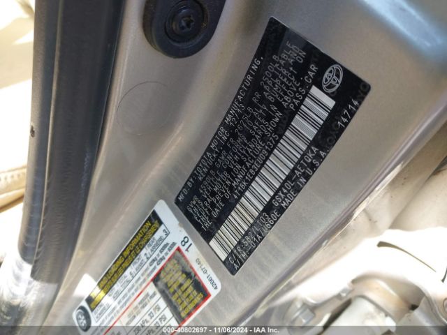 4T1BK1EB3EU091375 Toyota Avalon Xle Touring