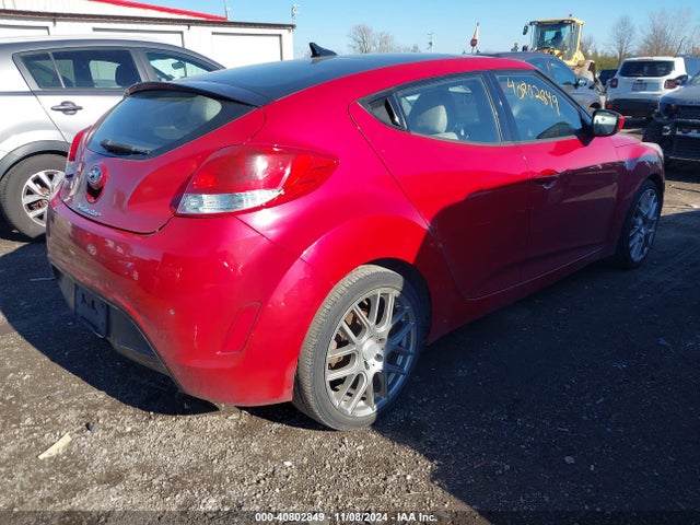 Hyundai Veloster Base W/gray 2014 KMHTC6AD6EU193209 Image 4