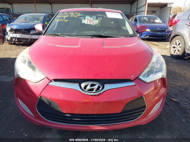 Hyundai Veloster Base W/gray 2014 KMHTC6AD6EU193209 Image 6