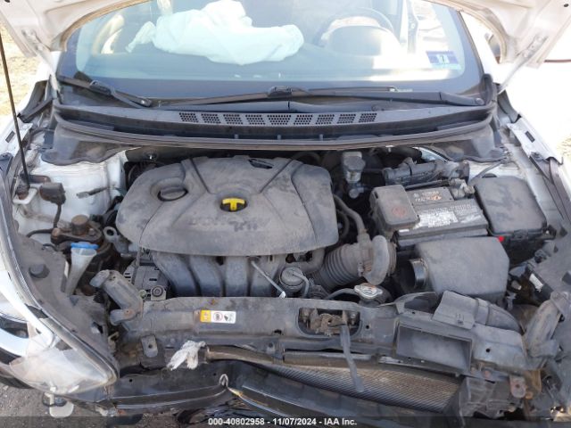 5NPDH4AE7EH484450 Hyundai ELANTRA SE