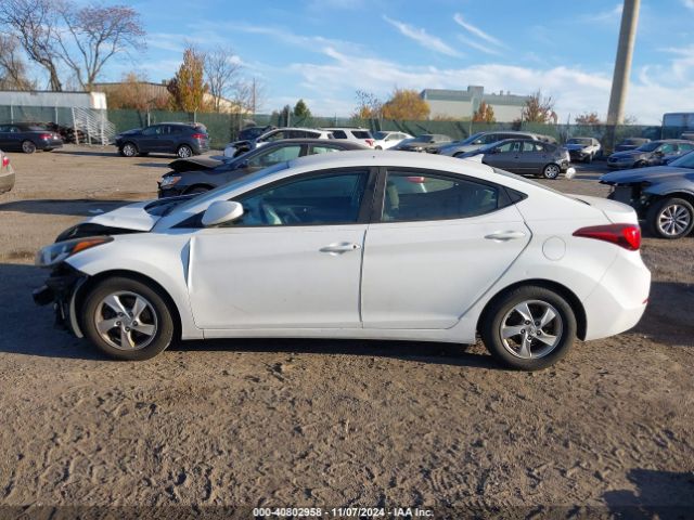 5NPDH4AE7EH484450 Hyundai ELANTRA SE