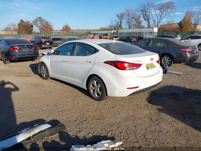 5NPDH4AE7EH484450 Hyundai ELANTRA SE