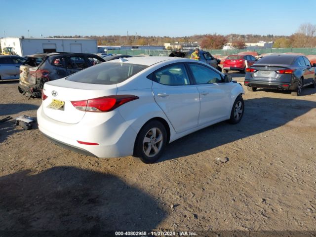 5NPDH4AE7EH484450 Hyundai ELANTRA SE
