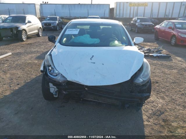 5NPDH4AE7EH484450 Hyundai ELANTRA SE