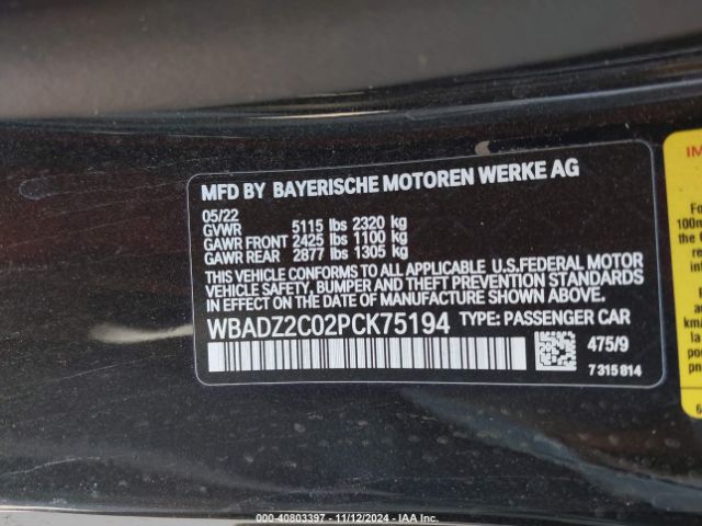 2023 BMW 840 WBADZ2C02PCK75194 Photo 8