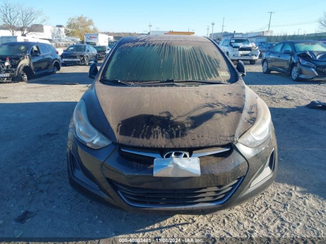 KMHDH4AE4FU283642 Hyundai ELANTRA SE