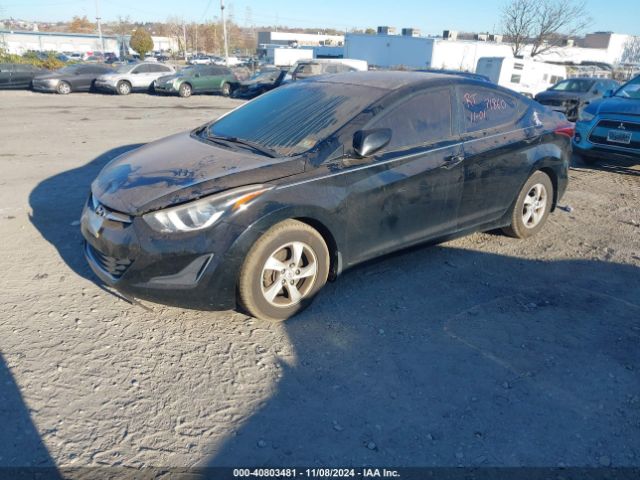 KMHDH4AE4FU283642 Hyundai ELANTRA SE