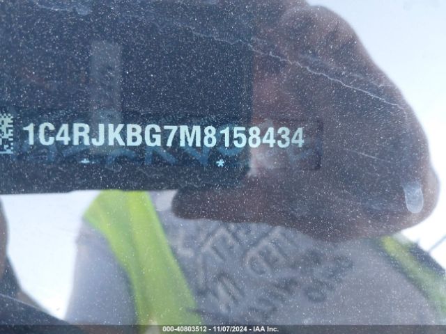 1C4RJKBG7M8158434 Jeep Grand Cherokee L Limited 4x4
