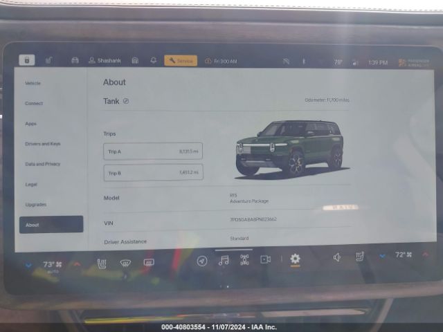 7PDSGABA8PN023662 Rivian R1s Adventure