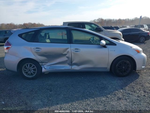 JTDZN3EU6GJ048712 Toyota Prius V Three