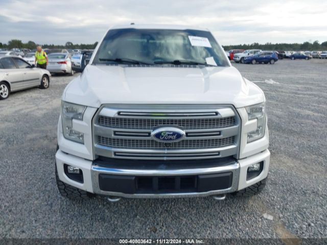1FTEW1EG7FFC71787 Ford F-150 Platinum
