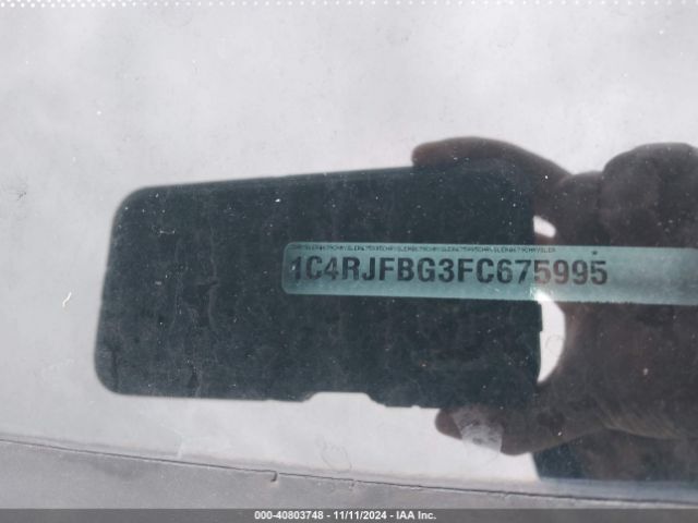 1C4RJFBG3FC675995 Jeep Grand Cherokee Limited