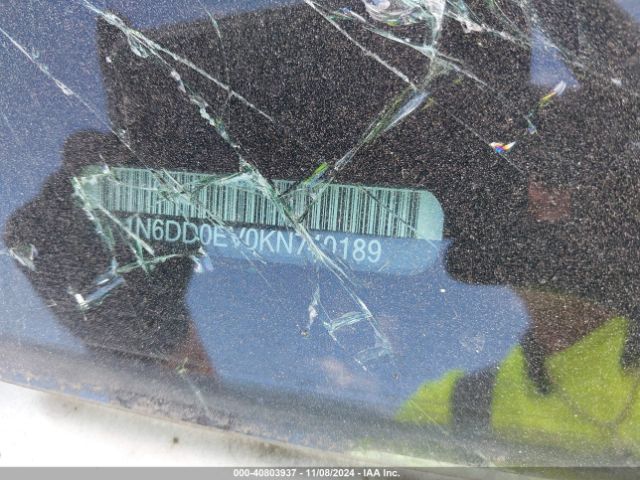 1N6DD0EV0KN740189 Nissan FRONTIER S