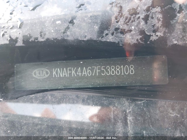 KIA FORTE LX 2015 KNAFK4A67F5388108 Image 9