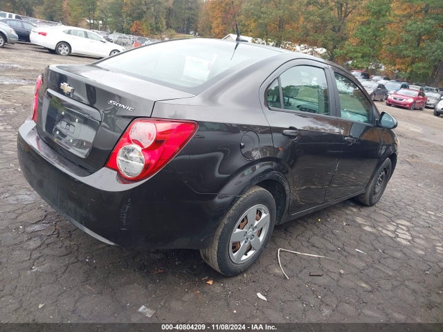 Chevrolet Sonic Ls Auto 2014 1G1JA5SH2E4221710 Image 4