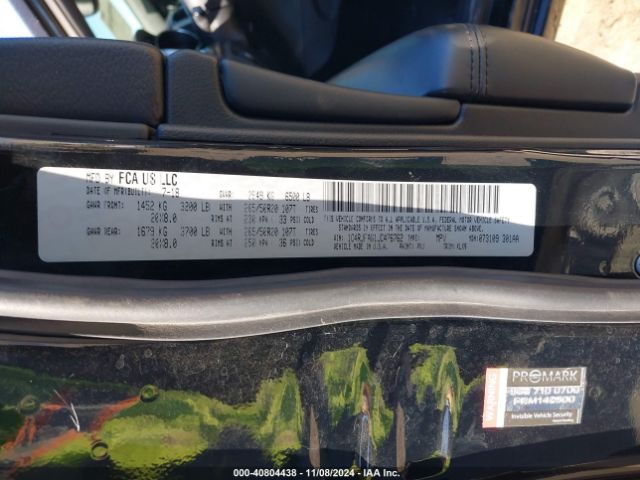 1C4RJFAG1JC476762 Jeep Grand Cherokee Altitude 4x4