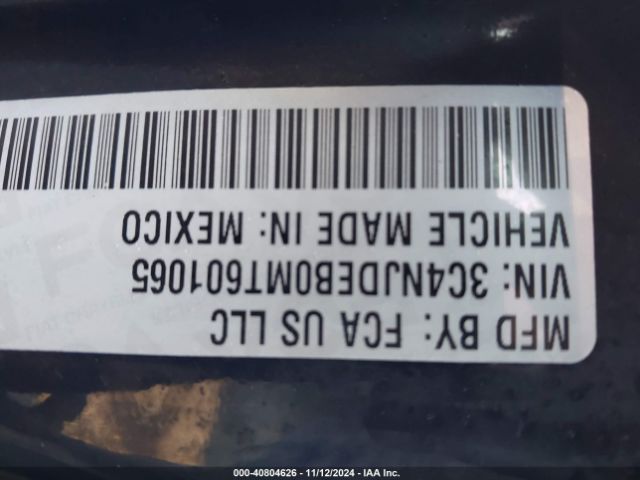 3C4NJDEB0MT601065 Jeep Compass 80th Edition