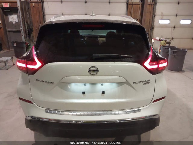 Aukcja sprzedaży 2020 Nissan Murano Platinum Intelligent Awd, vin: 5N1AZ2DS8LN164441, numer aukcji: 40804789