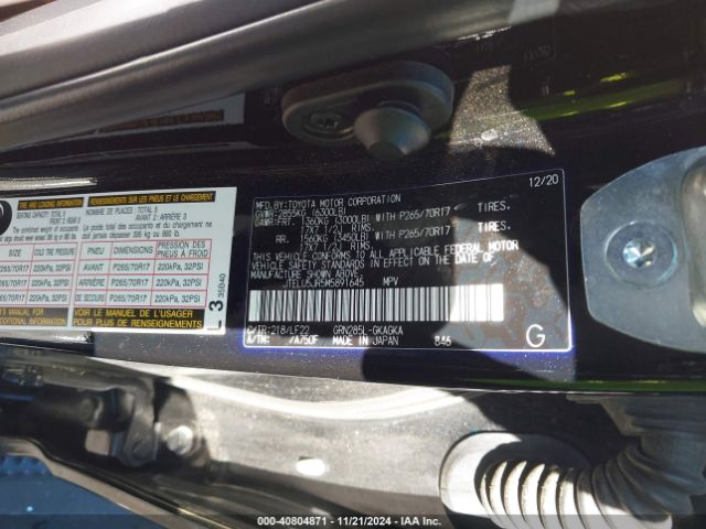 JTELU5JR5M5891645 Toyota 4runner Trd Pro