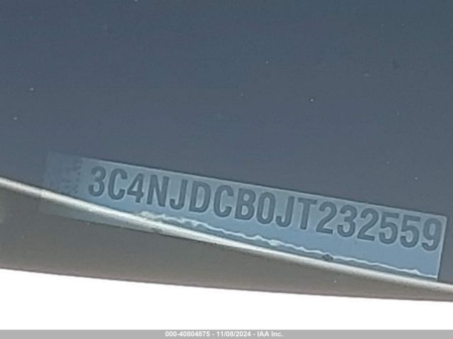 3C4NJDCB0JT232559 Jeep Compass Limited 4x4