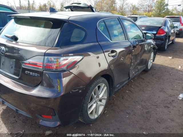 JTHKD5BH2F2217395 Lexus CT 200H
