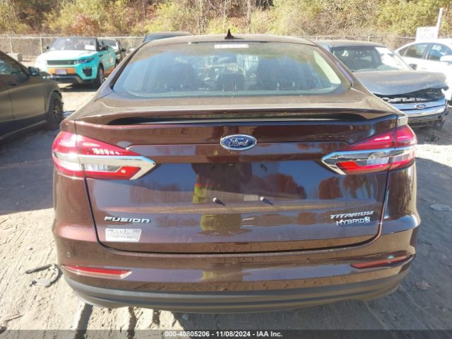 3FA6P0RU2KR211737 Ford Fusion Hybrid Titanium