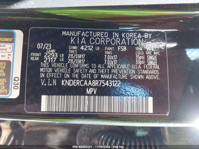 KIA SELTOS EX 2024 KNDERCAA8R7543122 Image 9