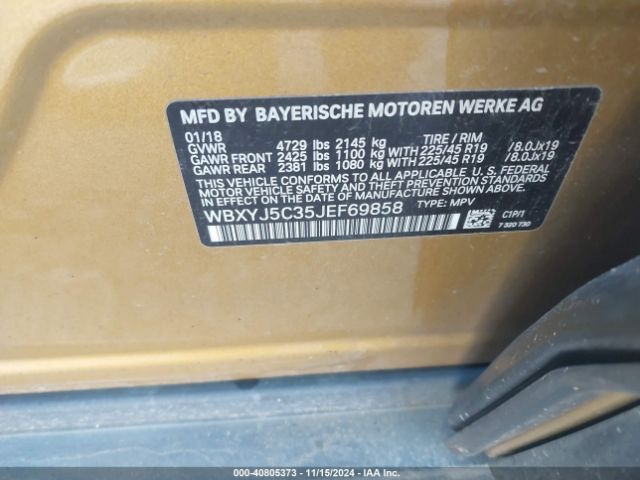 WBXYJ5C35JEF69858 BMW X2 Xdrive28i