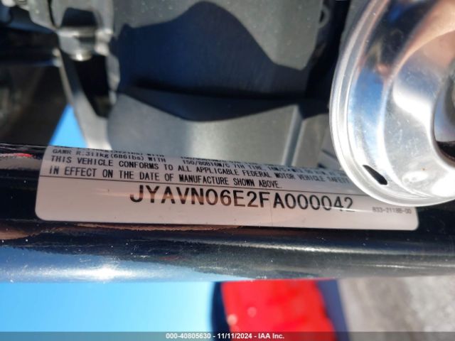 2015 YAMAHA XVS950 JYAVN06E2FA000042 Photo 9