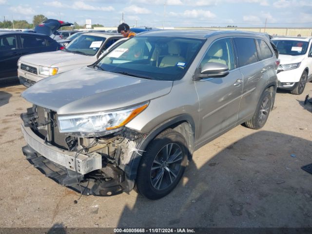 5TDJKRFH1GS303425 Toyota Highlander Xle V6