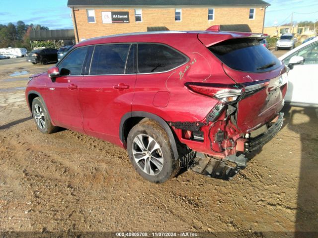 5TDGARAH8LS503216 Toyota Highlander Hybrid Xle