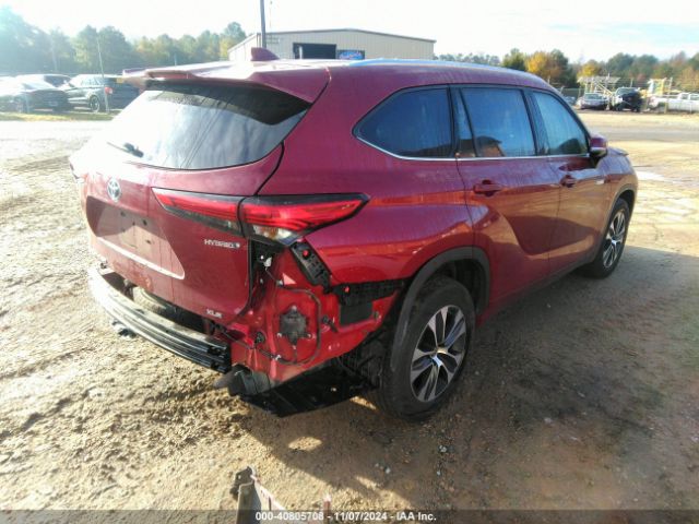 5TDGARAH8LS503216 Toyota Highlander Hybrid Xle