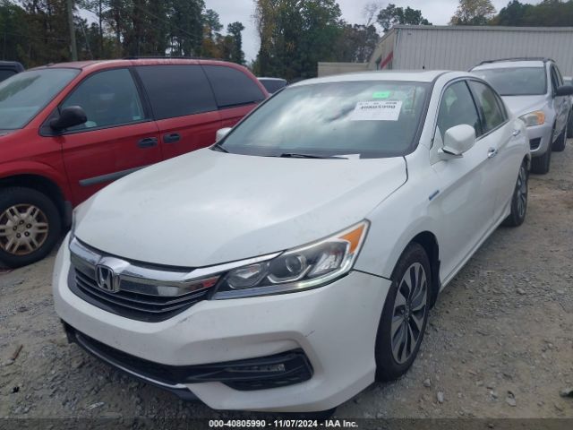JHMCR6F58HC022457 Honda Accord Hybrid Ex-l
