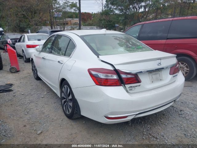 JHMCR6F58HC022457 Honda Accord Hybrid Ex-l