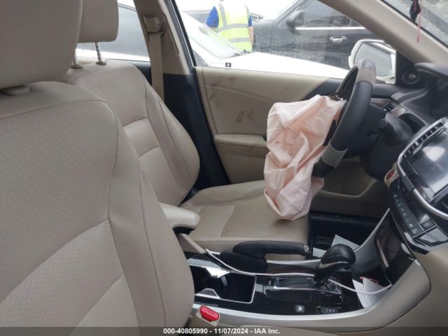 JHMCR6F58HC022457 Honda Accord Hybrid Ex-l