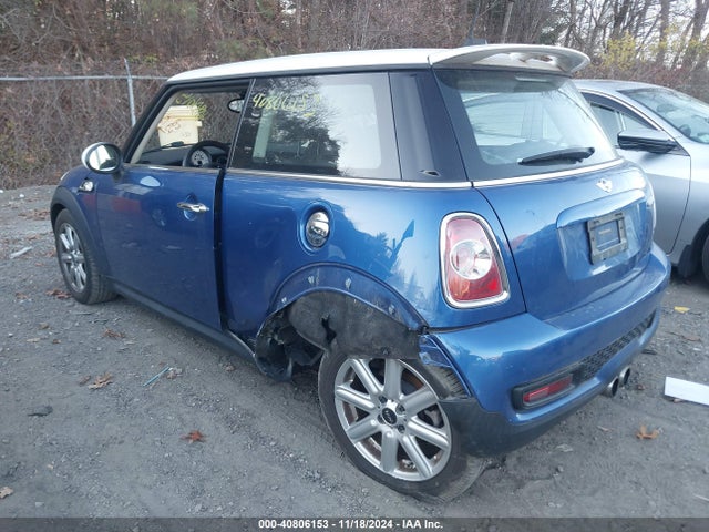 2012 MINI COOPER S WMWSV3C51CTY28626 Photo 2