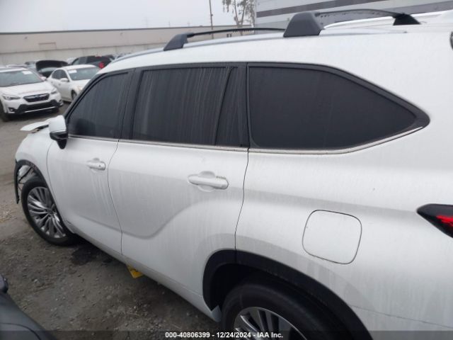 5TDEBRCHXPS580984 Toyota Highlander Hybrid Platinum